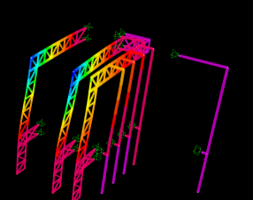 Steel Facade Design for Commercial Mall 2