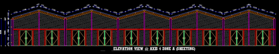 Multi-Span Steel Roof Structure 8